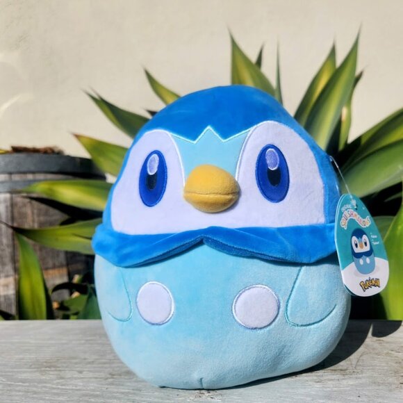 NEW Squishmallows Pokemon 10" Piplup Penguin Plush Stuffed Animal Toy VALENTINES - Picture 2 of 12